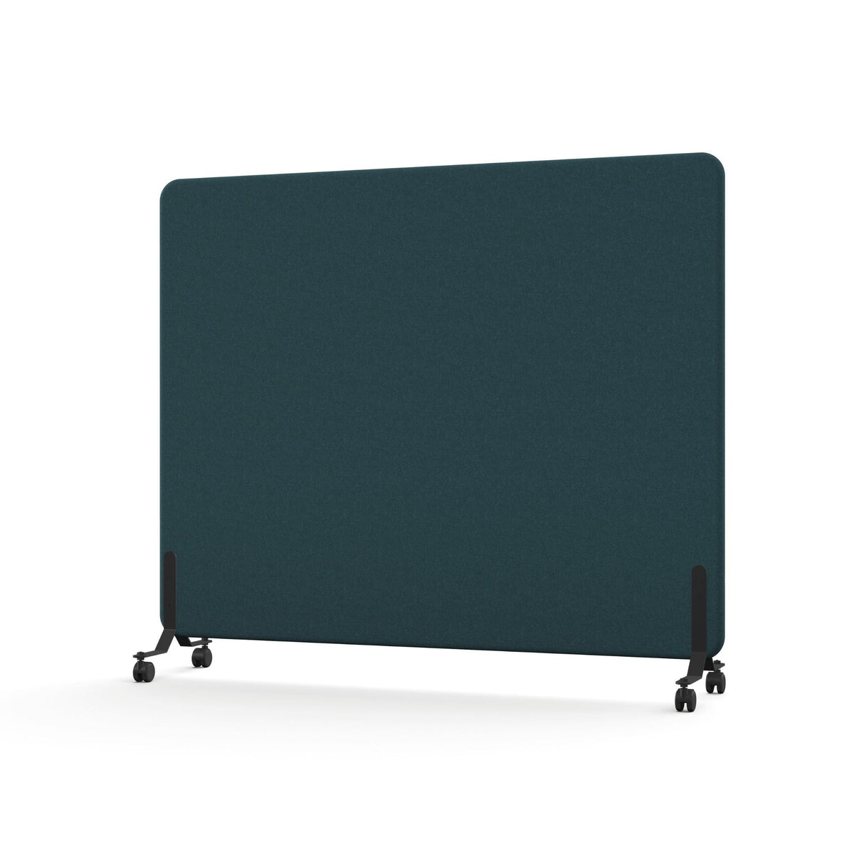 Pastatoma pertvara TYSTIQ MOVE – 136 cm / 170 cm / žalsvai mėlyna