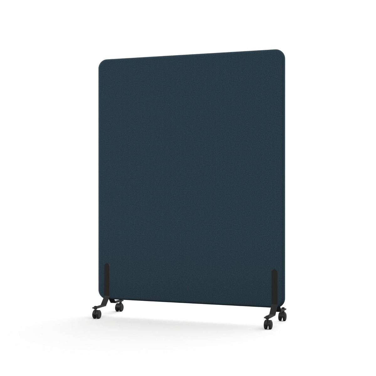 Pastatoma pertvara TYSTIQ MOVE – 170 cm / 136 cm / pilkai mėlyna