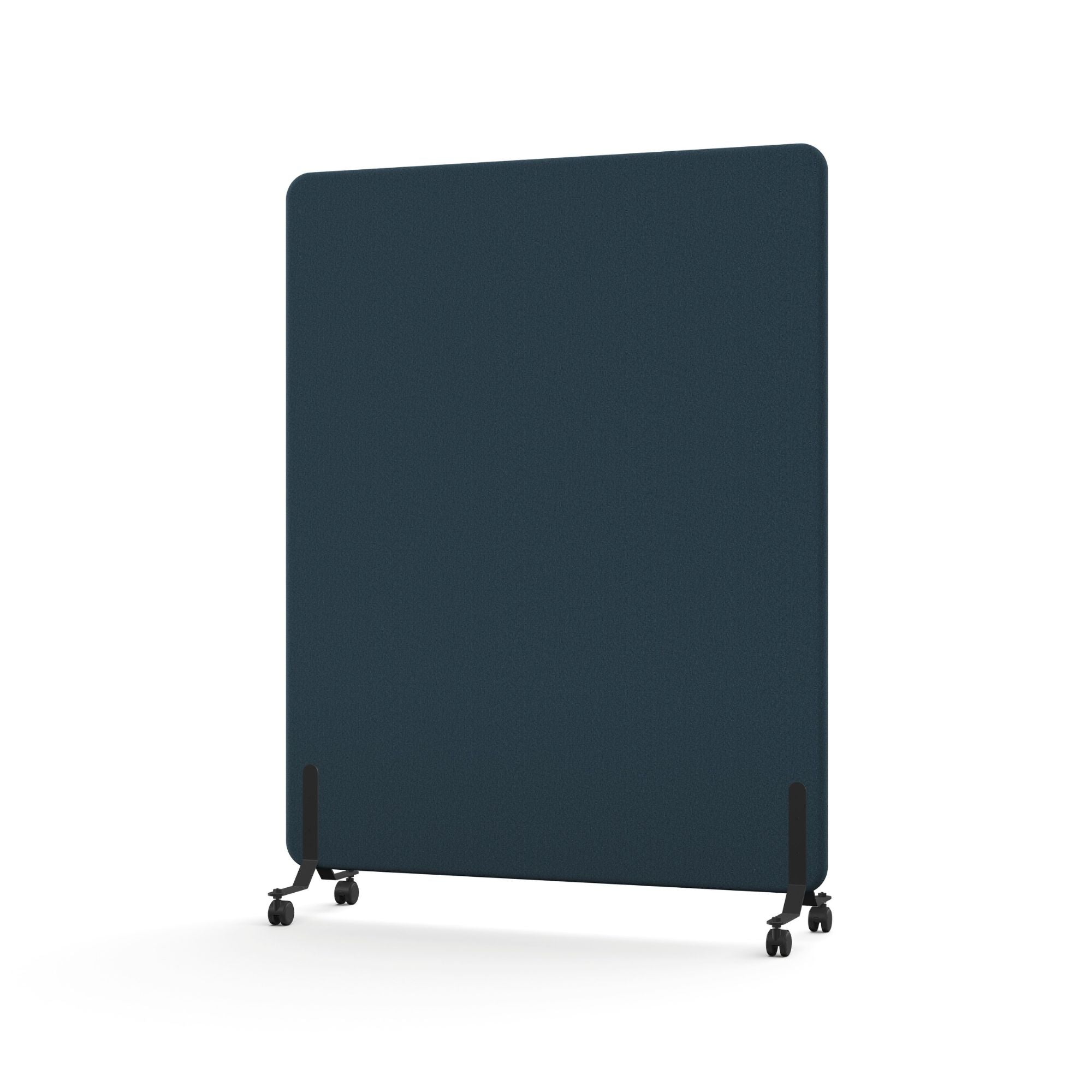 Pastatoma pertvara TYSTIQ MOVE – 170 cm / 136 cm / pilkai mėlyna