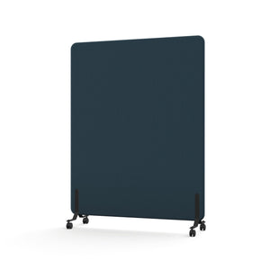 Pastatoma pertvara TYSTIQ MOVE – 170 cm / 136 cm / pilkai mėlyna