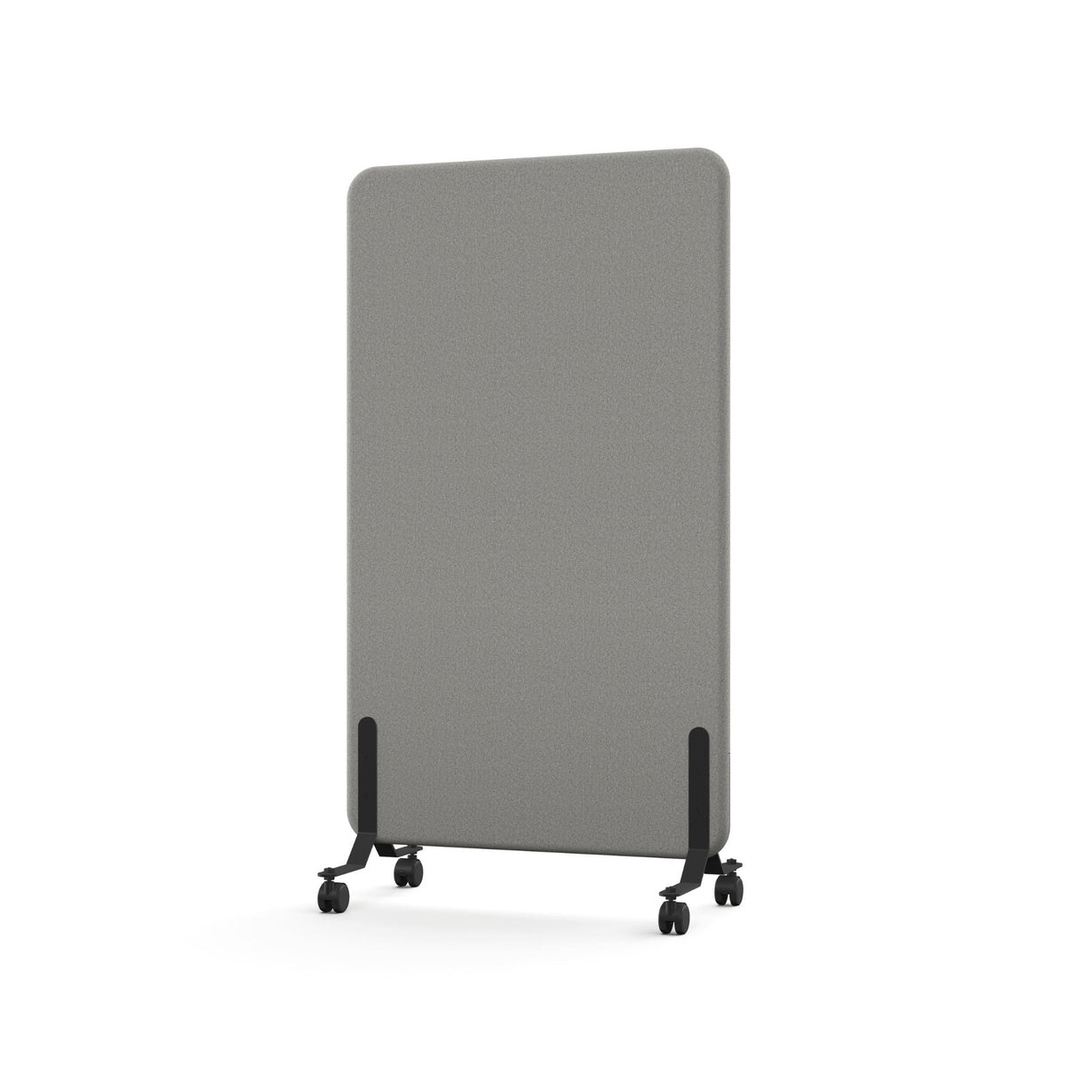 Pastatoma pertvara TYSTIQ MOVE – 136 cm / 80 cm / šviesiai pilka