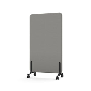 Pastatoma pertvara TYSTIQ MOVE – 136 cm / 80 cm / šviesiai pilka