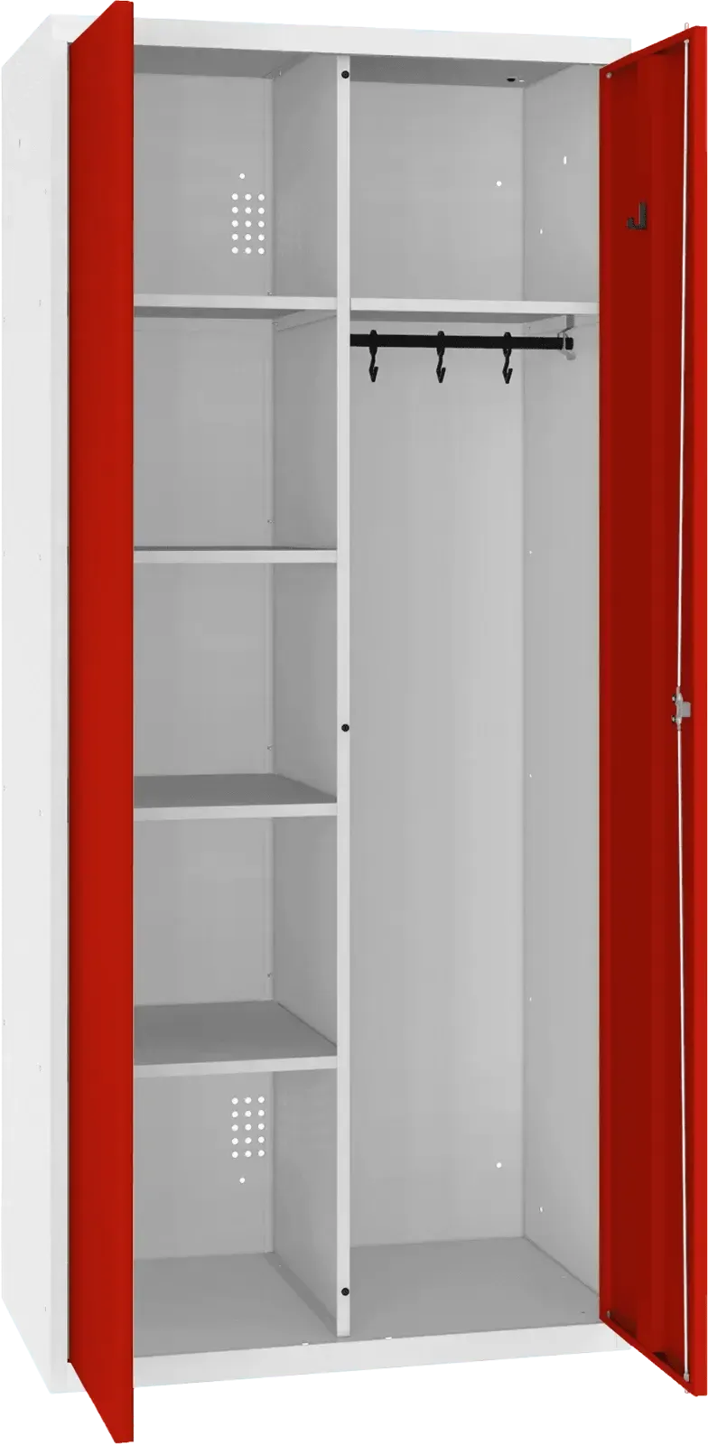 Inventoriaus spinta su kabykla 1800x800x500 mm
