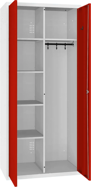 Inventoriaus spinta su kabykla 1800x800x500 mm