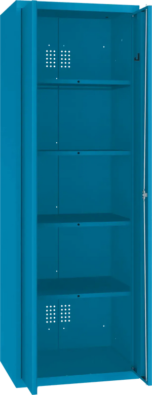 Inventoriaus spinta Classic 1800x600x500 mm – mėlyna / mėlyna