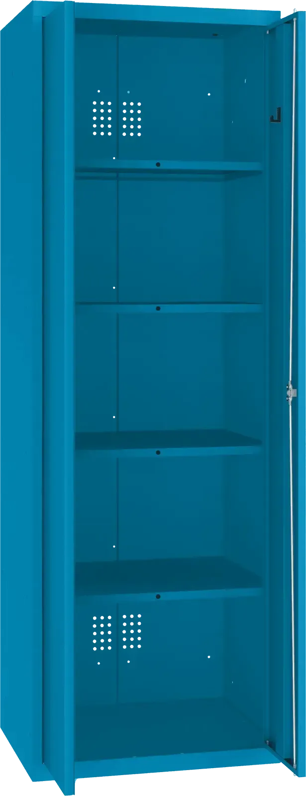 Inventoriaus spinta Classic 1800x600x500 mm – mėlyna / mėlyna