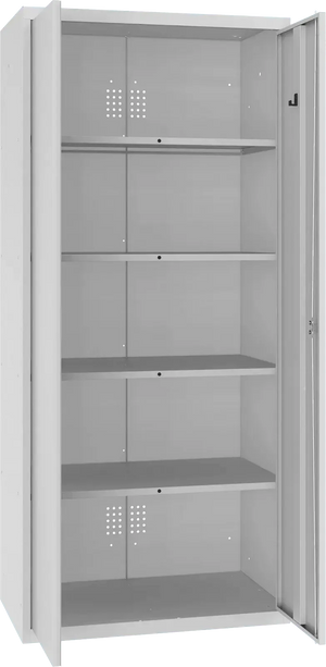Inventoriaus spinta Classic 1800x800x500 mm – šviesiai pilka / šviesiai pilka