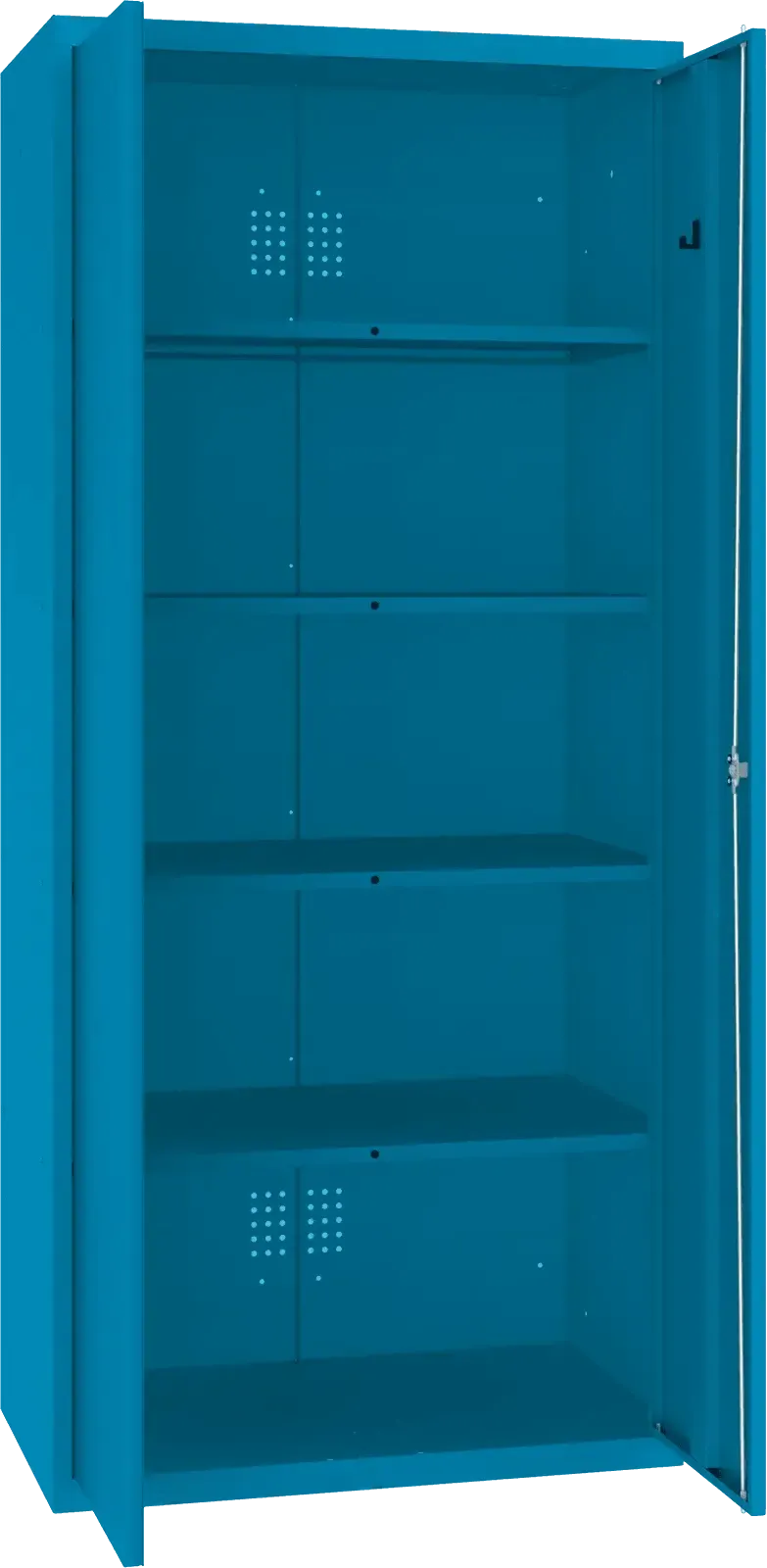 Inventoriaus spinta Classic 1800x800x500 mm – mėlyna / mėlyna