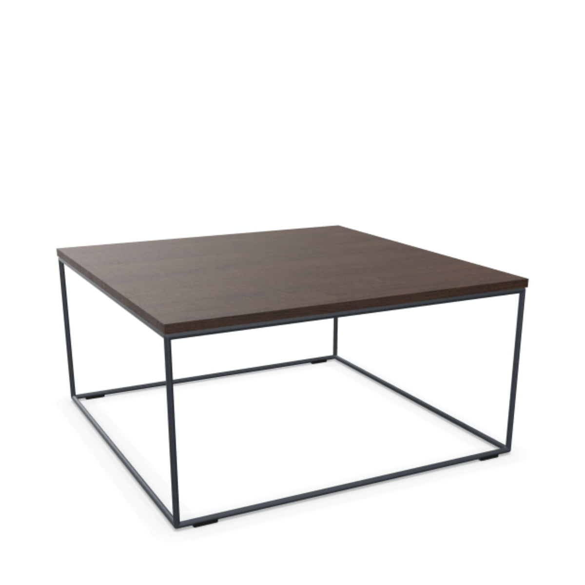 Kavos staliukas LOFT QUADRA XL, 80 x 80 cm, aukštis 40 cm, konfigūruojamas