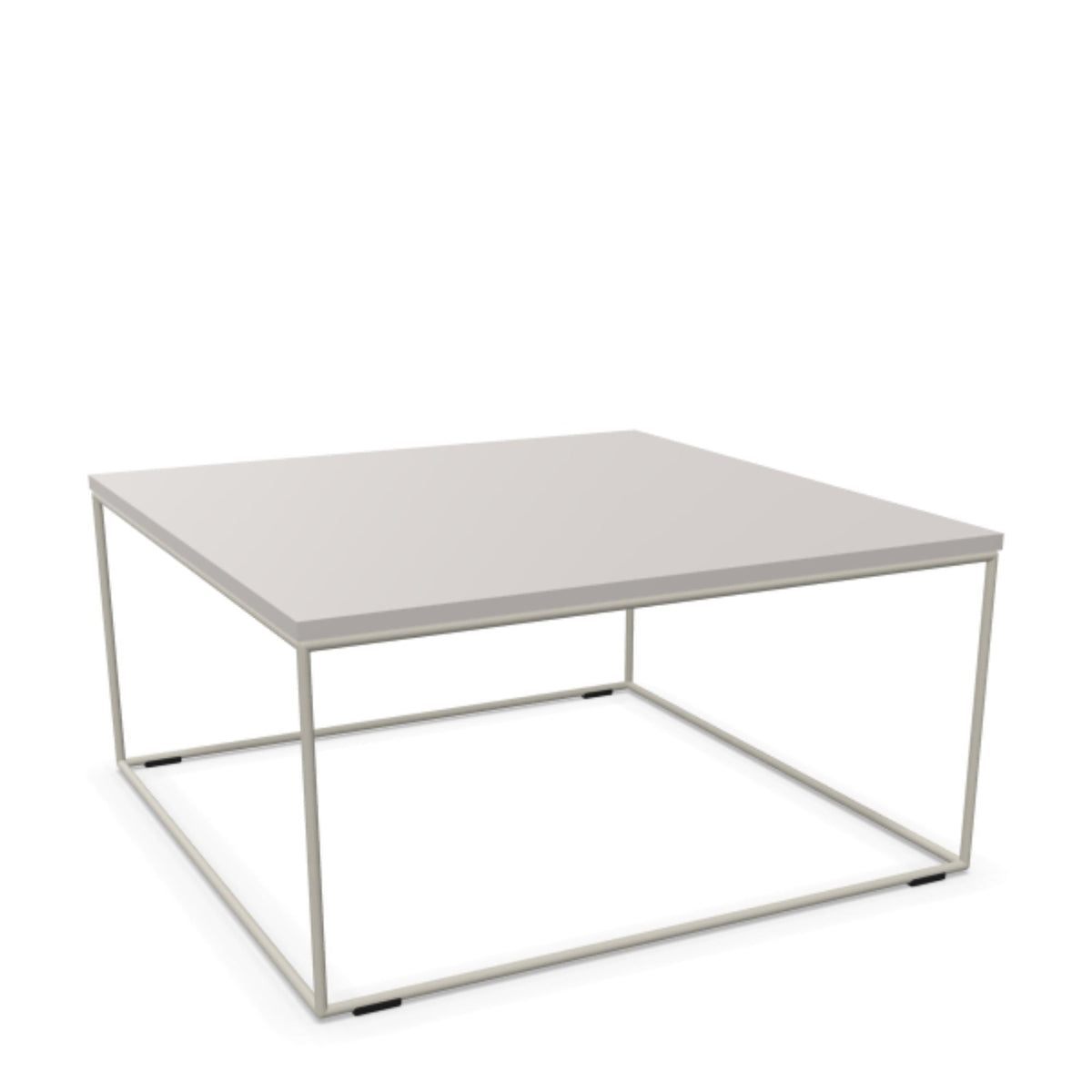 Kavos staliukas LOFT QUADRA XL, 80 x 80 cm, aukštis 40 cm, konfigūruojamas