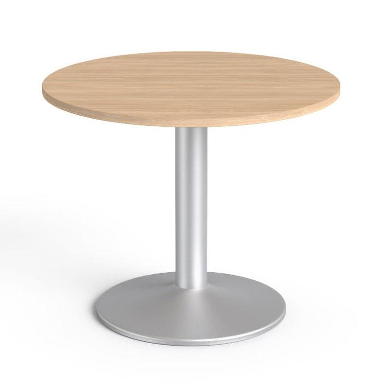 Kavos staliukas Montus XL, skersmuo 90 cm, aukštis 73 cm – gintarinio ąžuolo