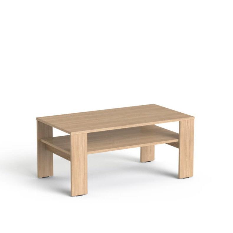 Kavos staliukas Mood, dydis 100 x 55 cm, aukštis 45 cm – gintarinio ąžuolo spalvos