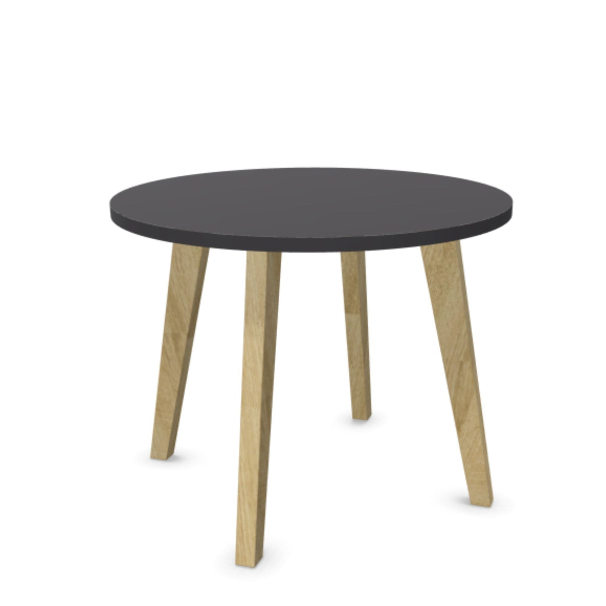 Kavos staliukas WOOD LARGE, skersmuo 80 cm, aukštis 63 cm, konfigūruojamas