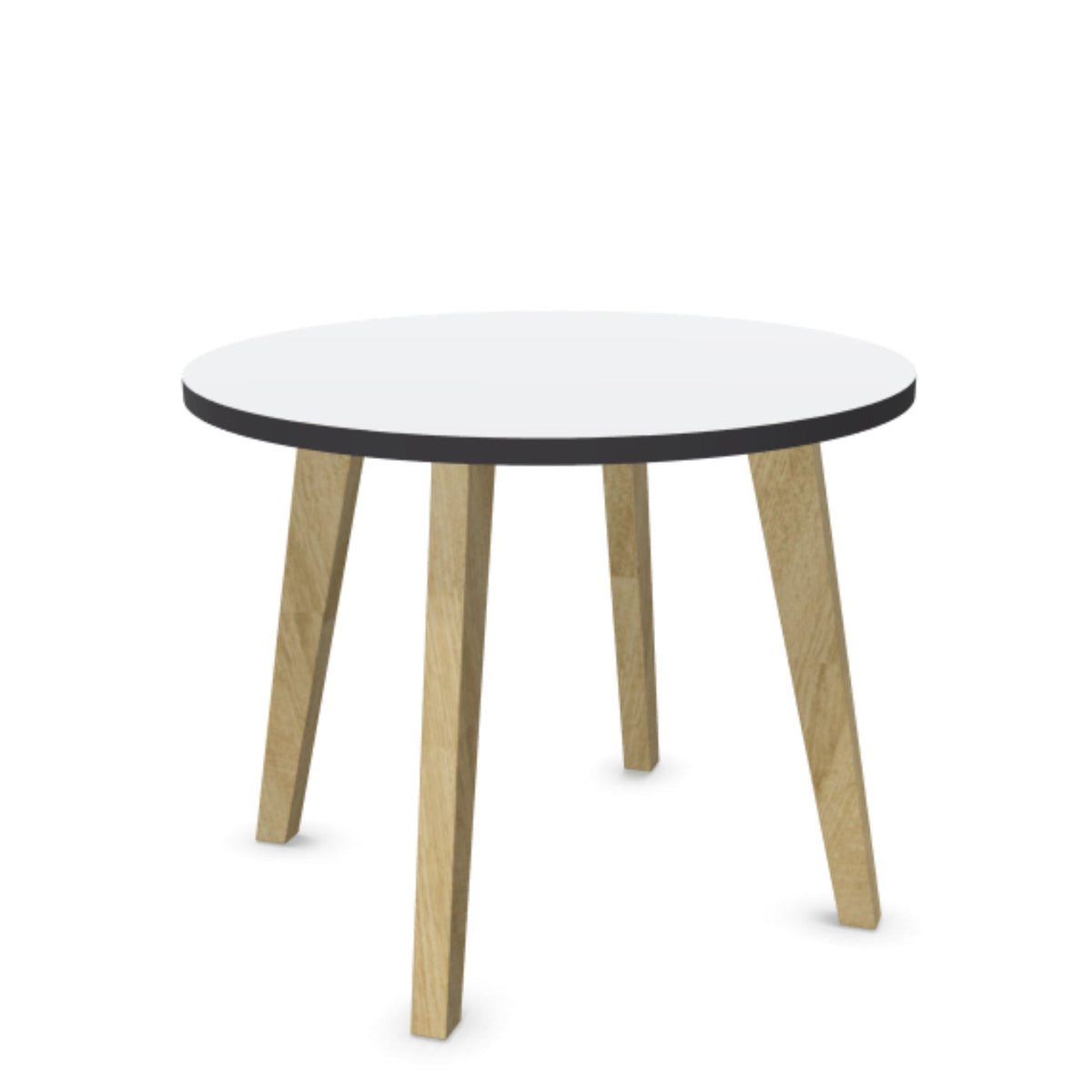 Kavos staliukas WOOD LARGE, skersmuo 80 cm, aukštis 63 cm, konfigūruojamas