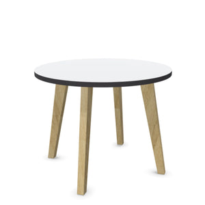 Kavos staliukas WOOD LARGE, skersmuo 80 cm, aukštis 63 cm, konfigūruojamas