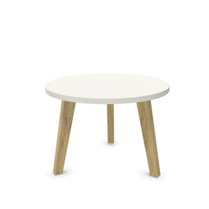 Kavos staliukas WOOD S LOW, skersmuo 65 cm, aukštis 46 cm, konfigūruojamas