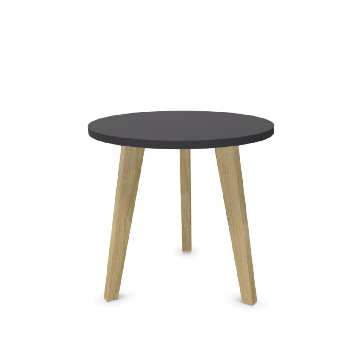 Kavos staliukas WOOD SMALL, skersmuo 65 cm, aukštis 63 cm, konfigūruojamas