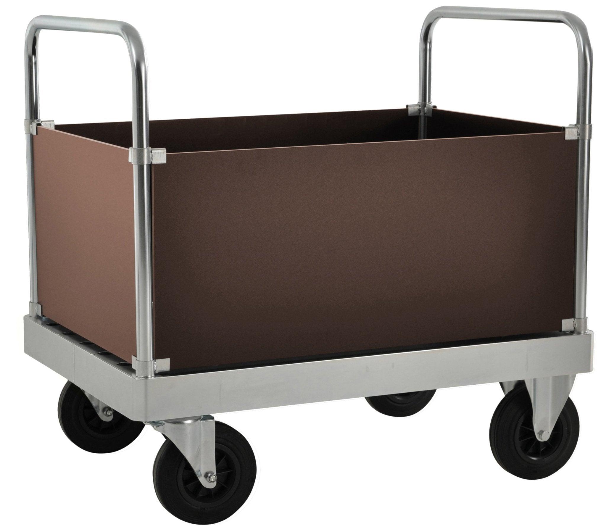 Platforminis vežimėlis su borteliais KONGAMEK 1351 900 x 600mm 800 kg