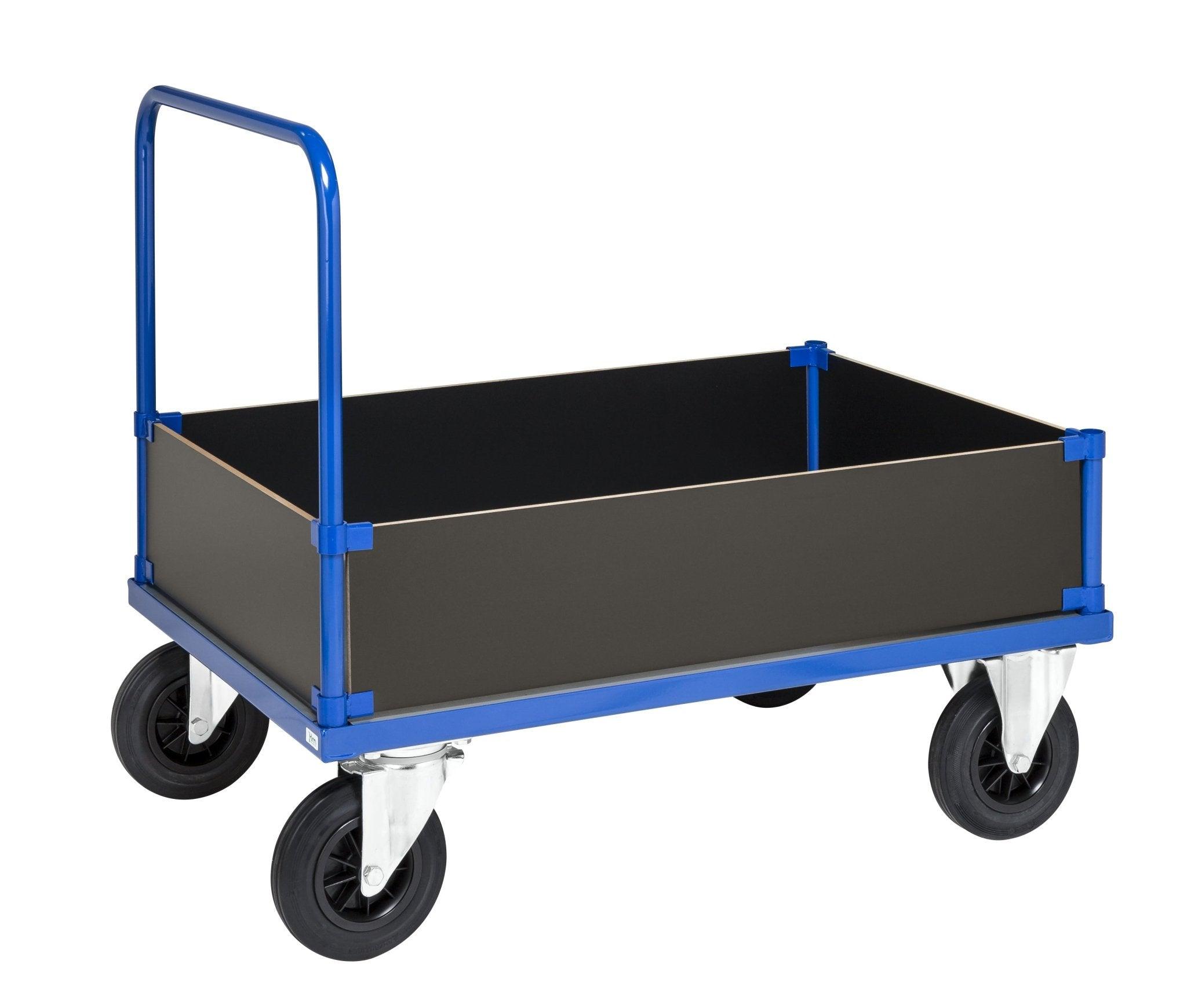Dėžinis vežimėlis KONGAMEK 4352LB 1000 x 700mm 500 kg su stabdžiais