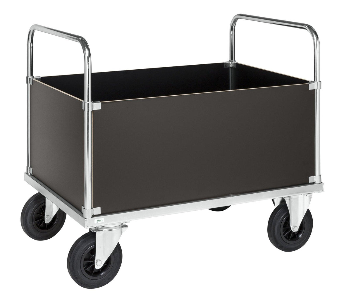 Dėžinis vežimėlis KONGAMEK 6353HB 1200 x 800mm 500 kg su stabdžiais
