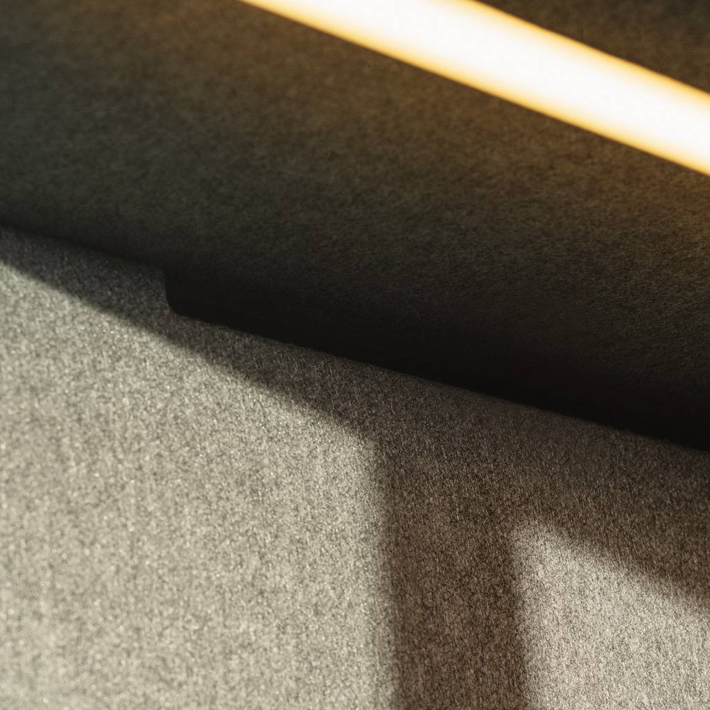 Tylos kabina Berlin Acoustics Mini Office Black, konfigūruojama