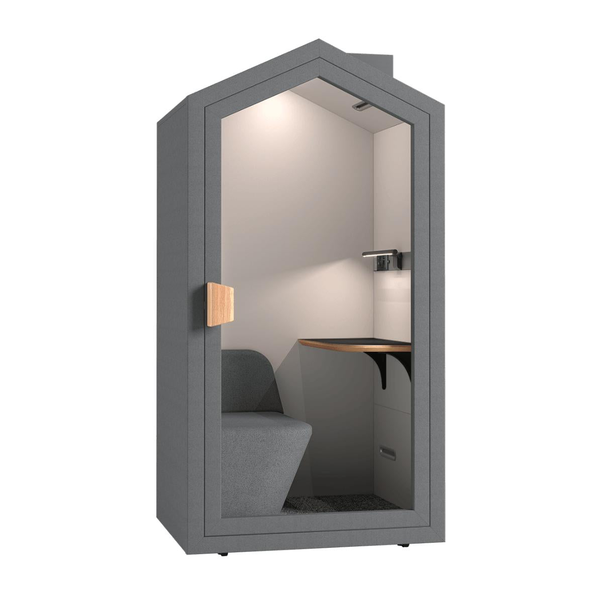 Tylos kabina Cottage POD – tamsiai pilka