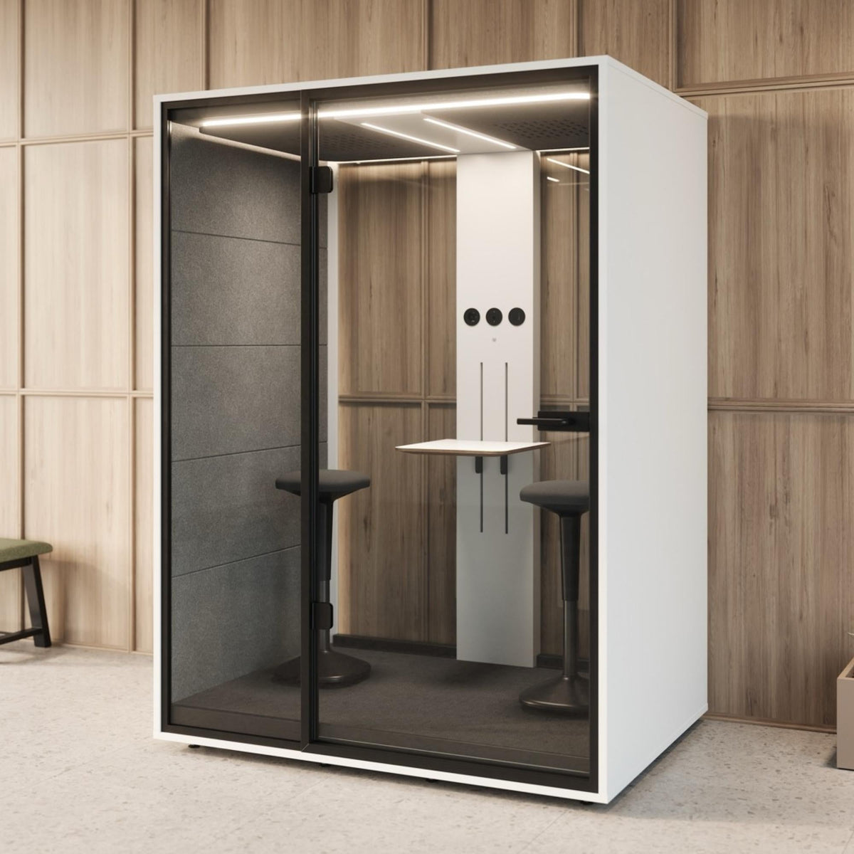 Tylos kabina SILENCE POD TWO, konfigūruojama