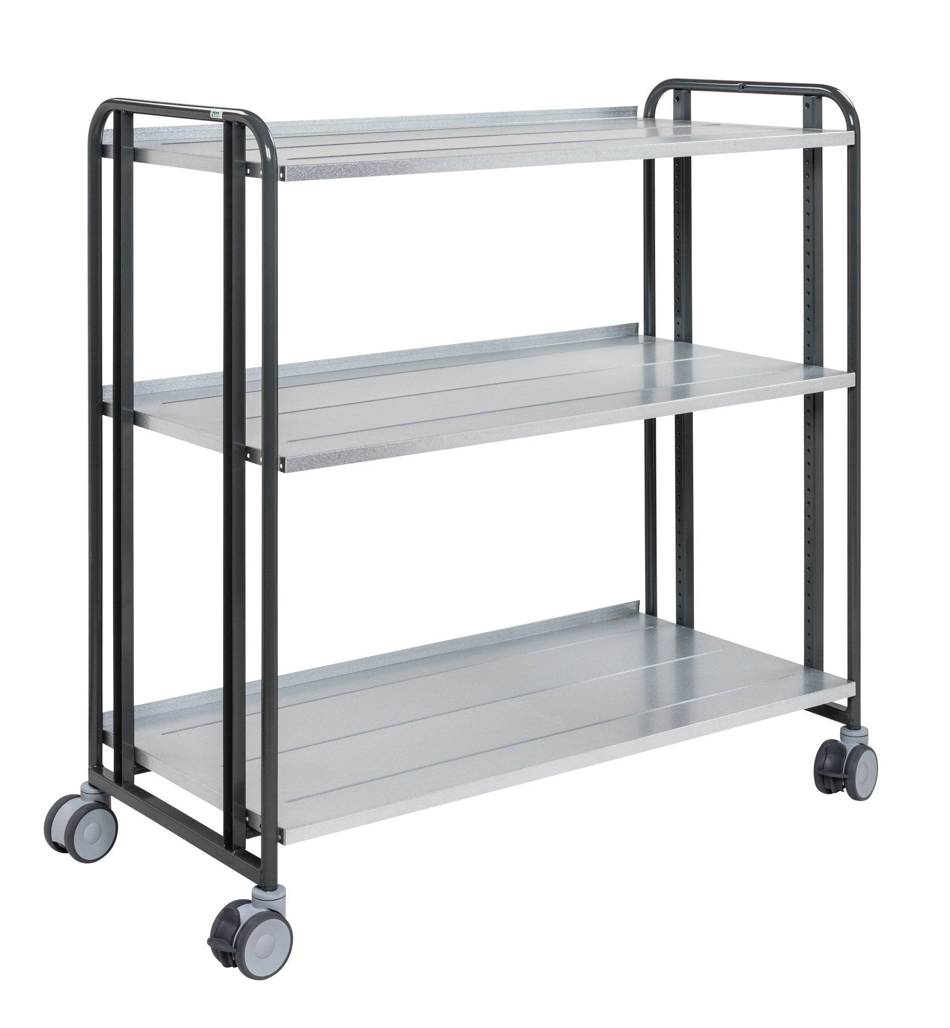 Komplektavimo vežimėlis KONGAMEK 1683LLERGO 1277 x 638mm 250 kg su stabdžiais