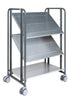 Komplektavimo vežimėlis KONGAMEK 1683LMERGO 877 x 638mm 250 kg su stabdžiais