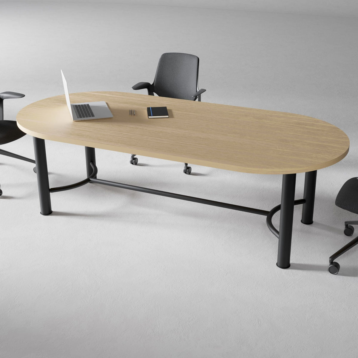 Konferencijų stalas DEMINO, 240 cm x 110 cm, konfigūruojamas