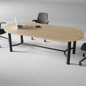 Konferencijų stalas DEMINO, 240 cm x 110 cm, konfigūruojamas