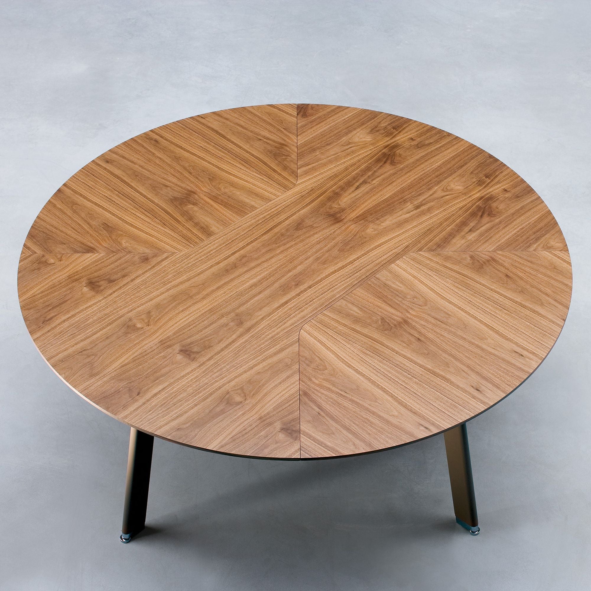 Konferencijų stalas SIMPLIC VENEER, 180 cm skersmens, konfigūruojamas