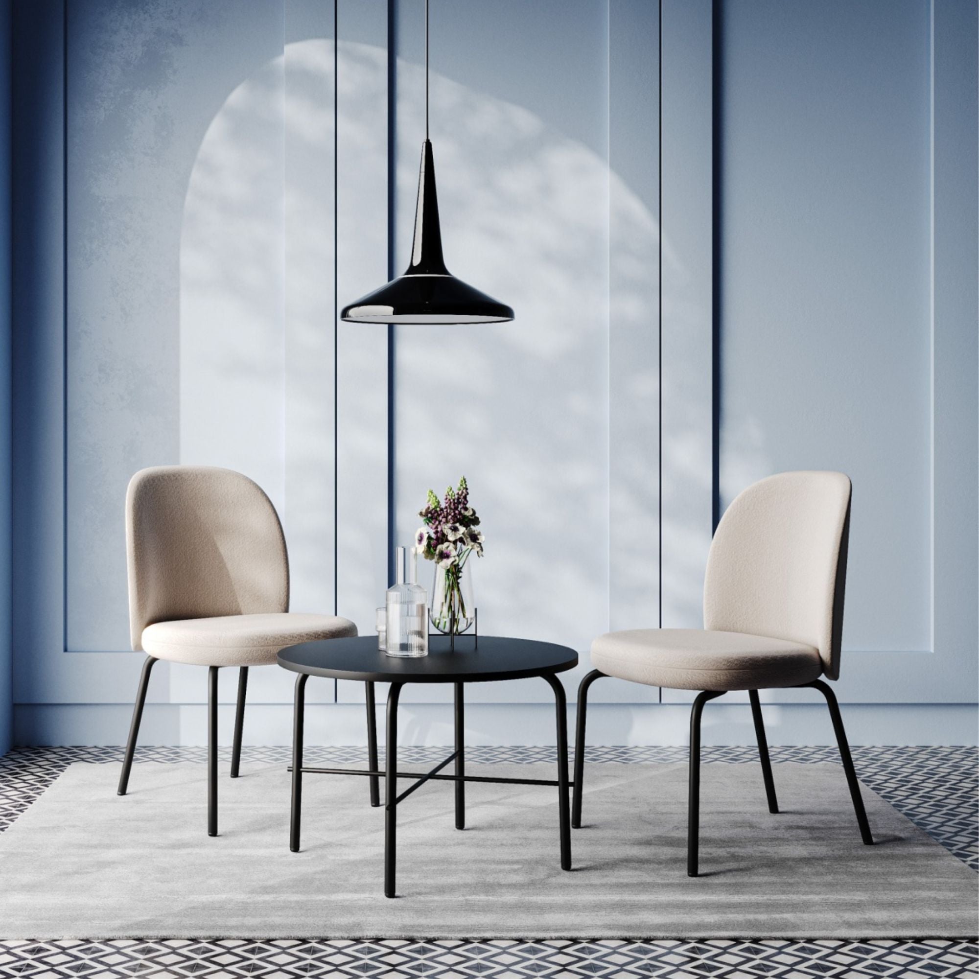 Konferencinė kėdė FLOS K-215, BEJOT, konfigūruojama