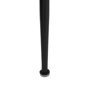 Kėdė Dori Black, su atrama kojoms