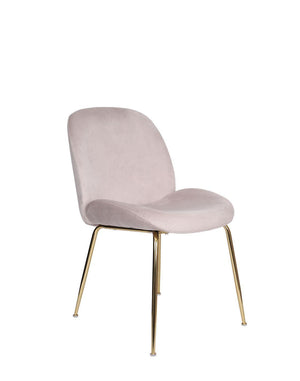 Kėdė Dori Gold – smėlio spalvos