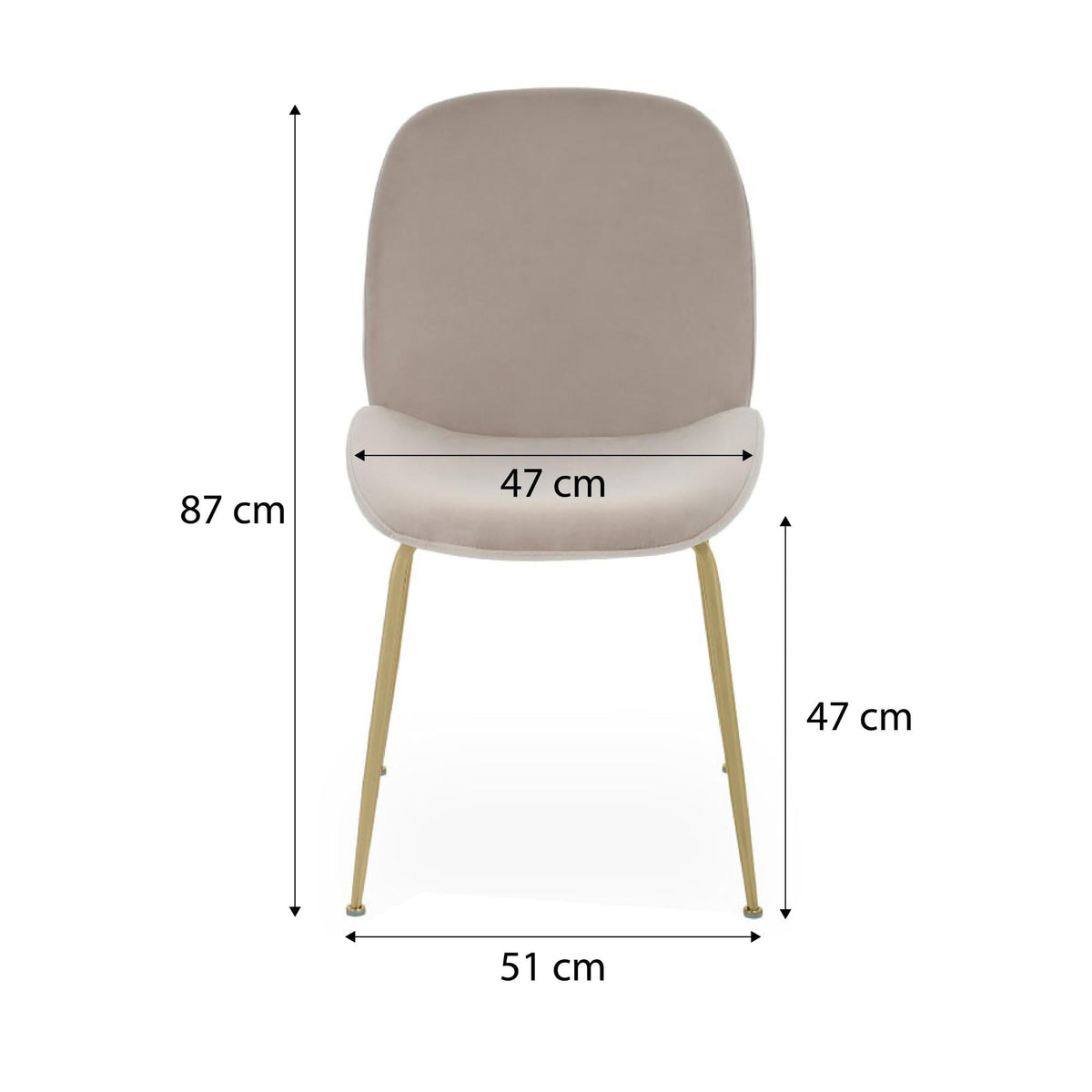 Kėdė Dori Gold