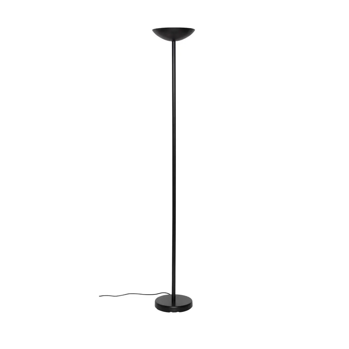 LED grindų lempa MAULsky – Juoda