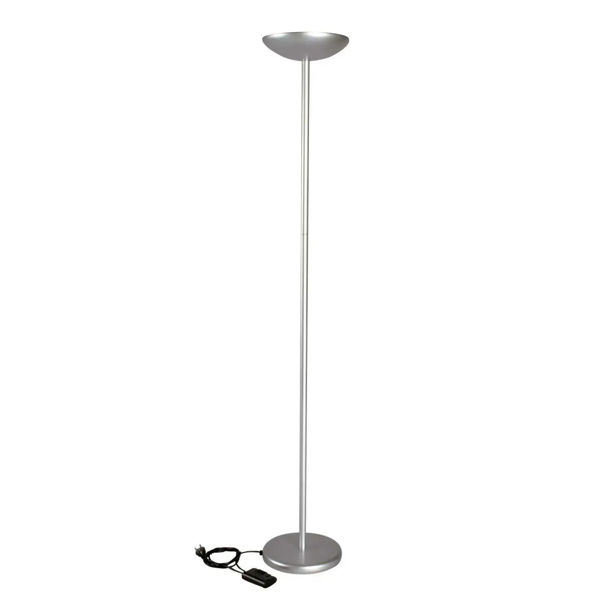 LED grindų lempa MAULsky – Sidabrinė
