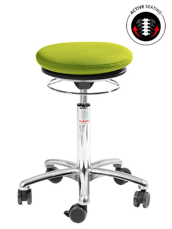 Pusiausvyros kėdė PILATES AIR SEAT 3D – geltonai žalia