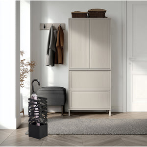Skėčių stovas Design, juodas
