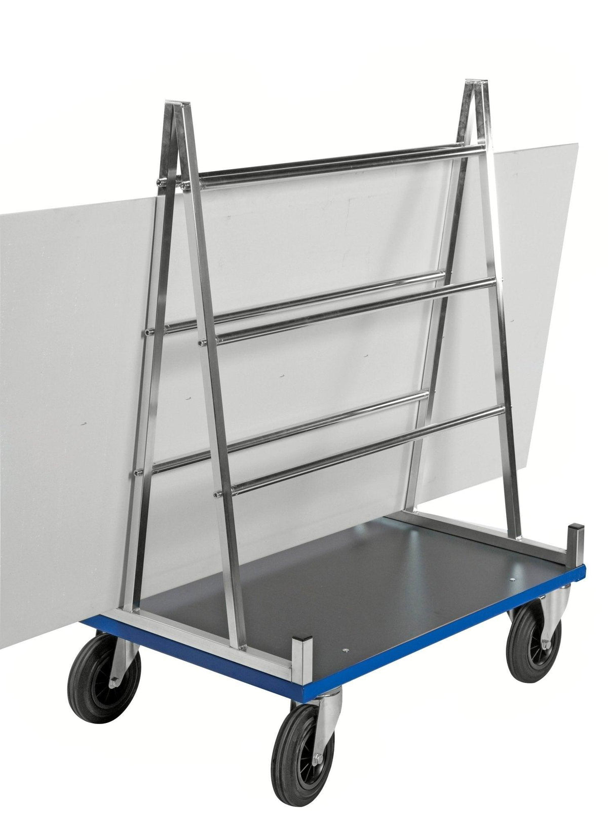 Lakštinių medžiagų transportavimo vežimėlis KONGAMEK 08400B 1000 x 700mm 500 kg su stabdžiais