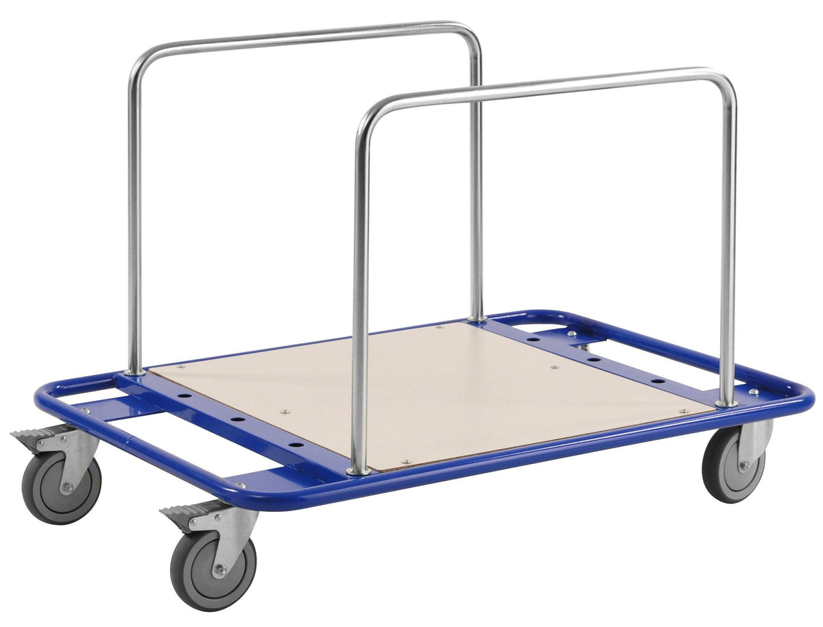 Lakštinių medžiagų transportavimo vežimėlis KONGAMEK 839 1000 x 700mm 150 kg su stabdžiais