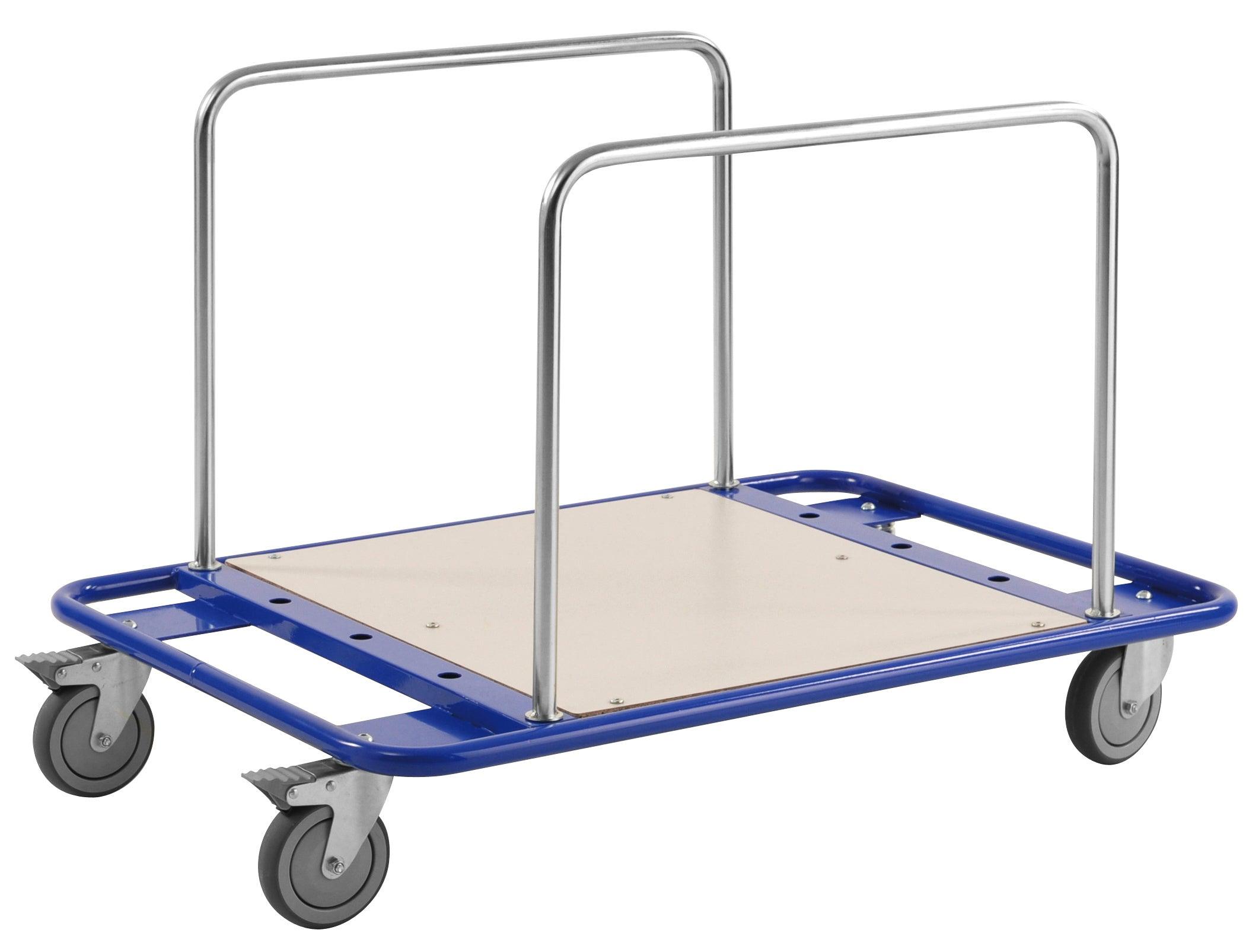Lakštinių medžiagų transportavimo vežimėlis KONGAMEK 839 1000 x 700mm 150 kg su stabdžiais
