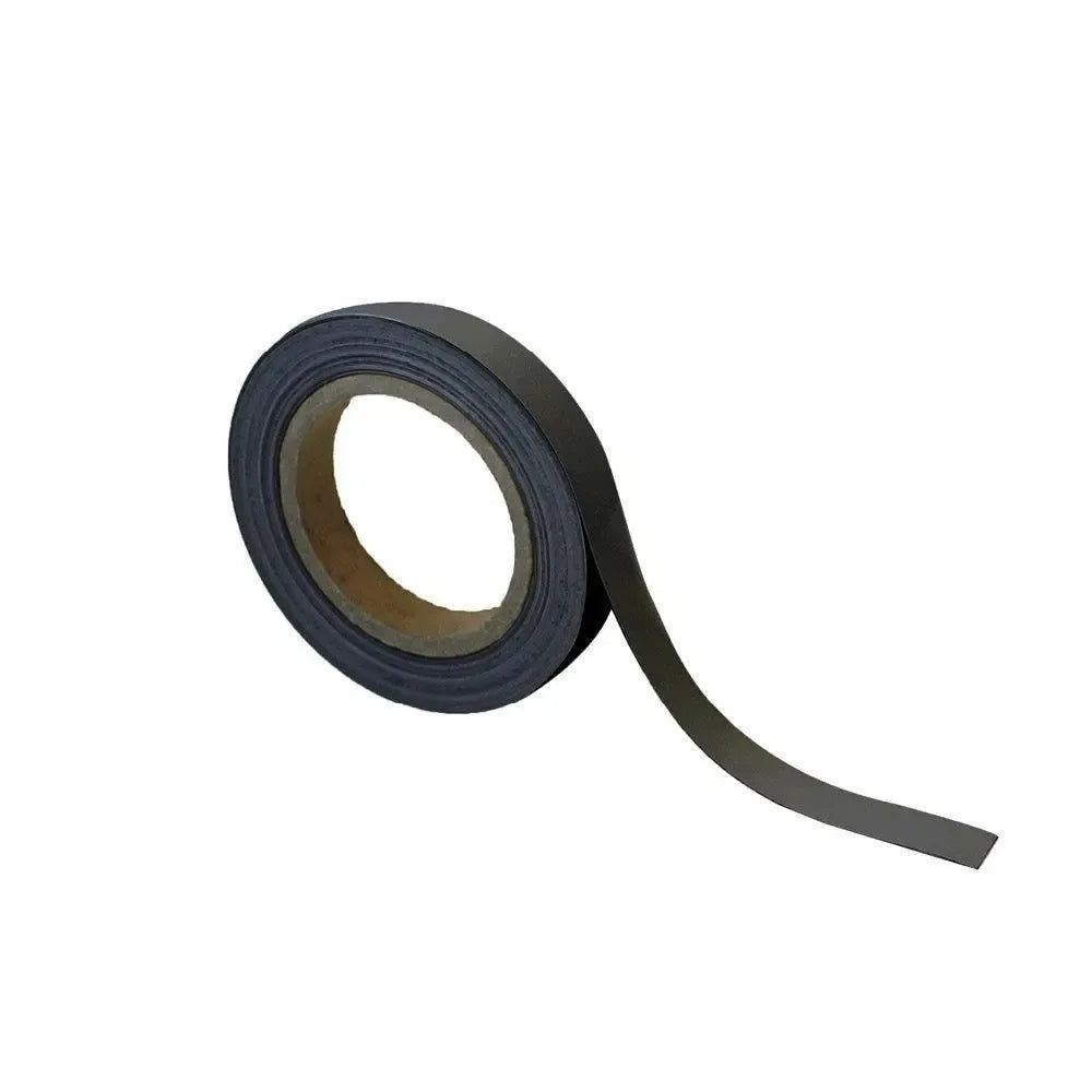 Magnetinė pramoninės kokybės Easy Wipe ženklinimo juosta 20 mm x 10 m, juoda