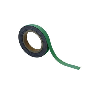 Magnetinė pramoninės kokybės Easy Wipe ženklinimo juosta 20 mm x 10 m, žalia