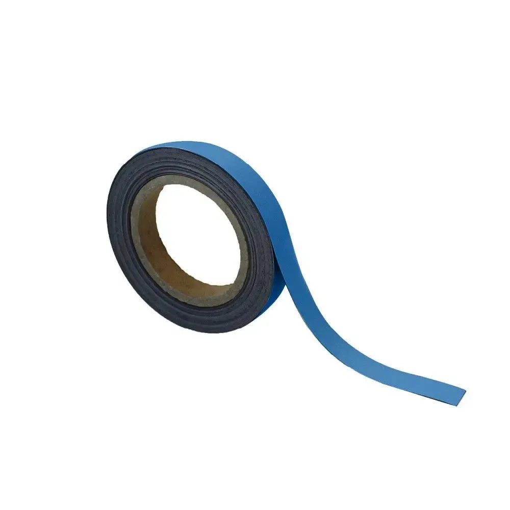 Magnetinė pramoninės kokybės Easy Wipe žymėjimo juosta 20 mm x 10 m, mėlyna