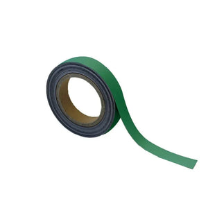 Magnetinė Easy Wipe pramoninės kokybės ženklinimo juosta 25 mm x 10 m žalia