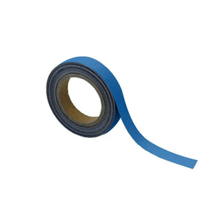 Magnetinė Easy Wipe pramoninės kokybės ženklinimo juosta 25 mm x 10 m mėlyna