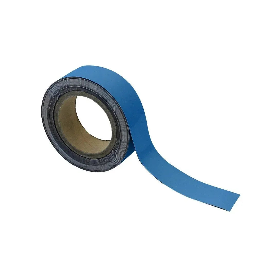 Magnetinė pramoninės kokybės Easy Wipe ženklinimo juosta 40 mm x 10 m mėlyna