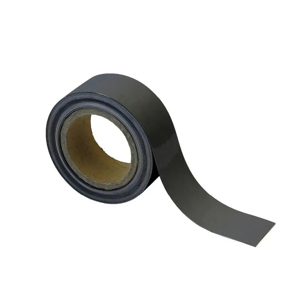 Magnetinė pramoninės kokybės Easy Wipe ženklinimo juosta 50 mm x 10 m, juoda